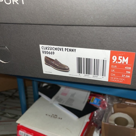 Rockport Classic Move Brown Suede Penny Loafers, Size 9.5M - Picture 7 of 7